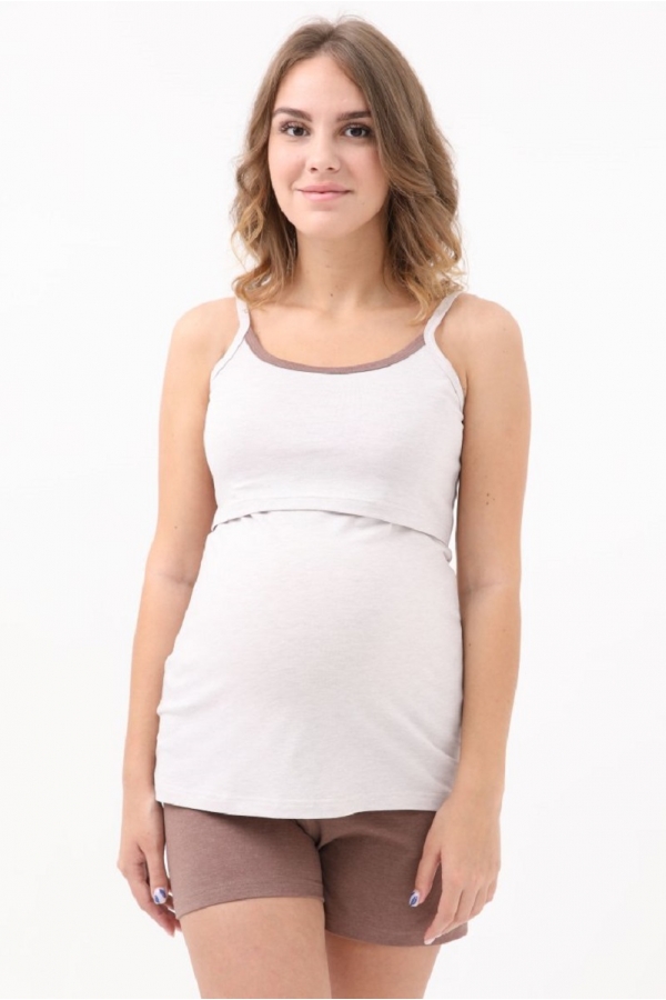 1-НМП 25228 Пижама женская для беременных и кормящих